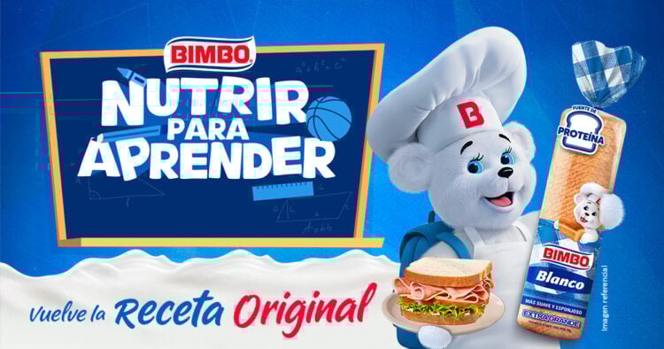 "Nutrir para aprender": Bimbo vuelve a lo esencial con su receta original y contenido que conecta 1 Bimbo