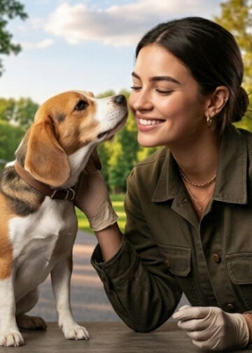 Una marca ofrece hasta US$1,000 por hora por besar perros