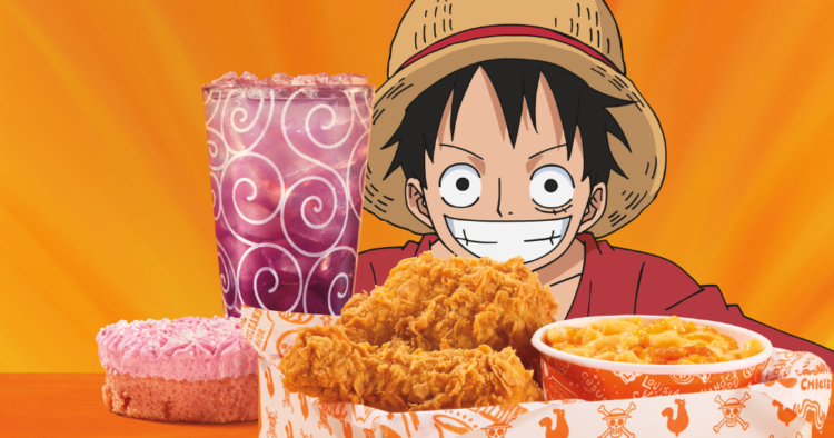 Popeyes lanza colaboración con ONE PIECE con menú temático y coleccionables 1 Popeyes lanza colaboración con ONE PIECE con menú temático y coleccionables