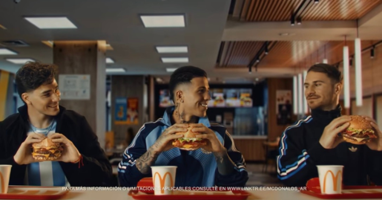 McDonald's lanza las hamburguesas McAlvarez, McFernández y McAllister