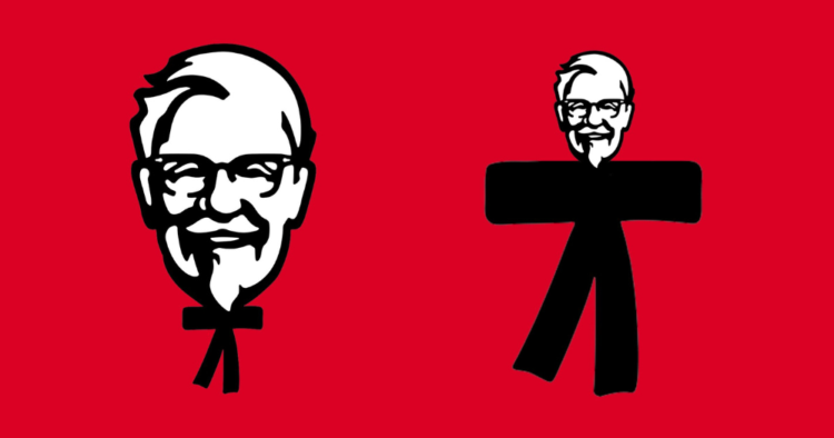 ¿Nunca fue una corbata?: KFC reinterpreta el lazo del Coronel Sanders