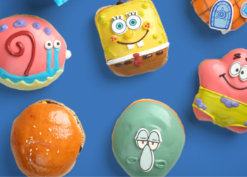 Krispy Kreme lanza colección de Bob Esponja y lleva el universo de Fondo de Bikini al punto de venta