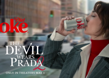 Coca-Cola lleva Diet Coke al mundo de The Devil Wears Prada 2