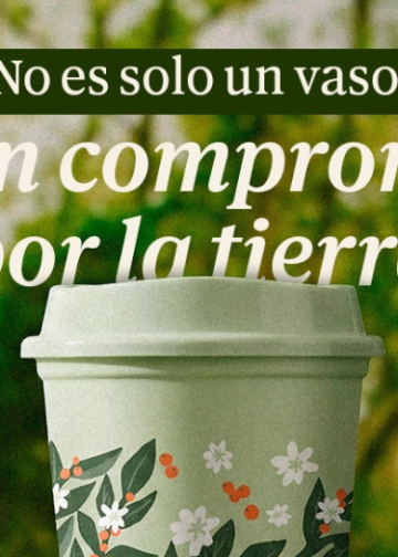 vasos reutilizables gratis de Starbucks por el Día de la Tierra 2026