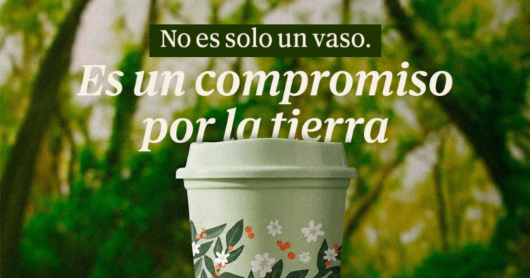 vasos reutilizables gratis de Starbucks por el Día de la Tierra 2026
