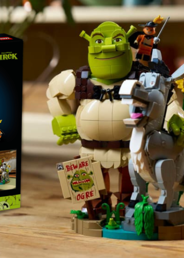 LEGO lanza sets de Shrek con figuras de Burro y Gato con Botas