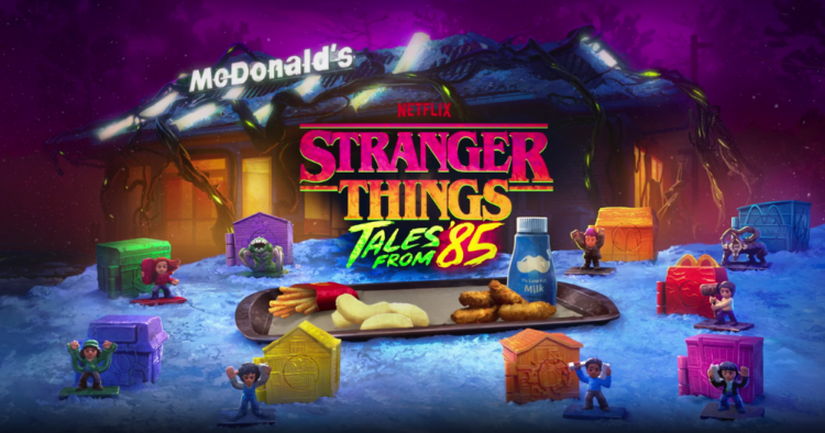 Stranger Things x McDonald's: ¿cuándo estará disponible la Cajita Feliz "Relatos del 85"?