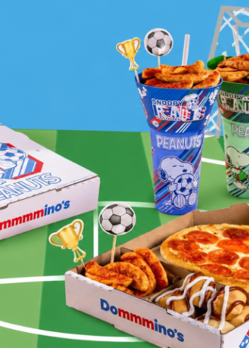 Domino's Pizza lanza vasos de Snoopy inspirados en el Mundial 2026
