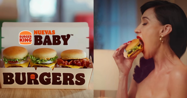 "A mí me gustan babies": la nueva campaña de Burger King junto a Susana Zabaleta