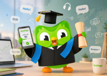 Duolingo anunció una expansión en su oferta educativa que permitirá a los usuarios avanzar hasta el nivel B2