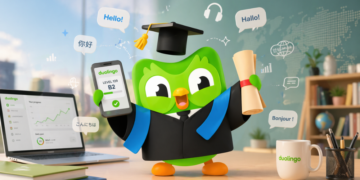 Duolingo anunció una expansión en su oferta educativa que permitirá a los usuarios avanzar hasta el nivel B2