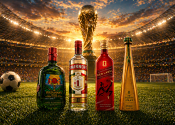 Marcas de destilados diseñan sus botellas con temática del mundial 2026