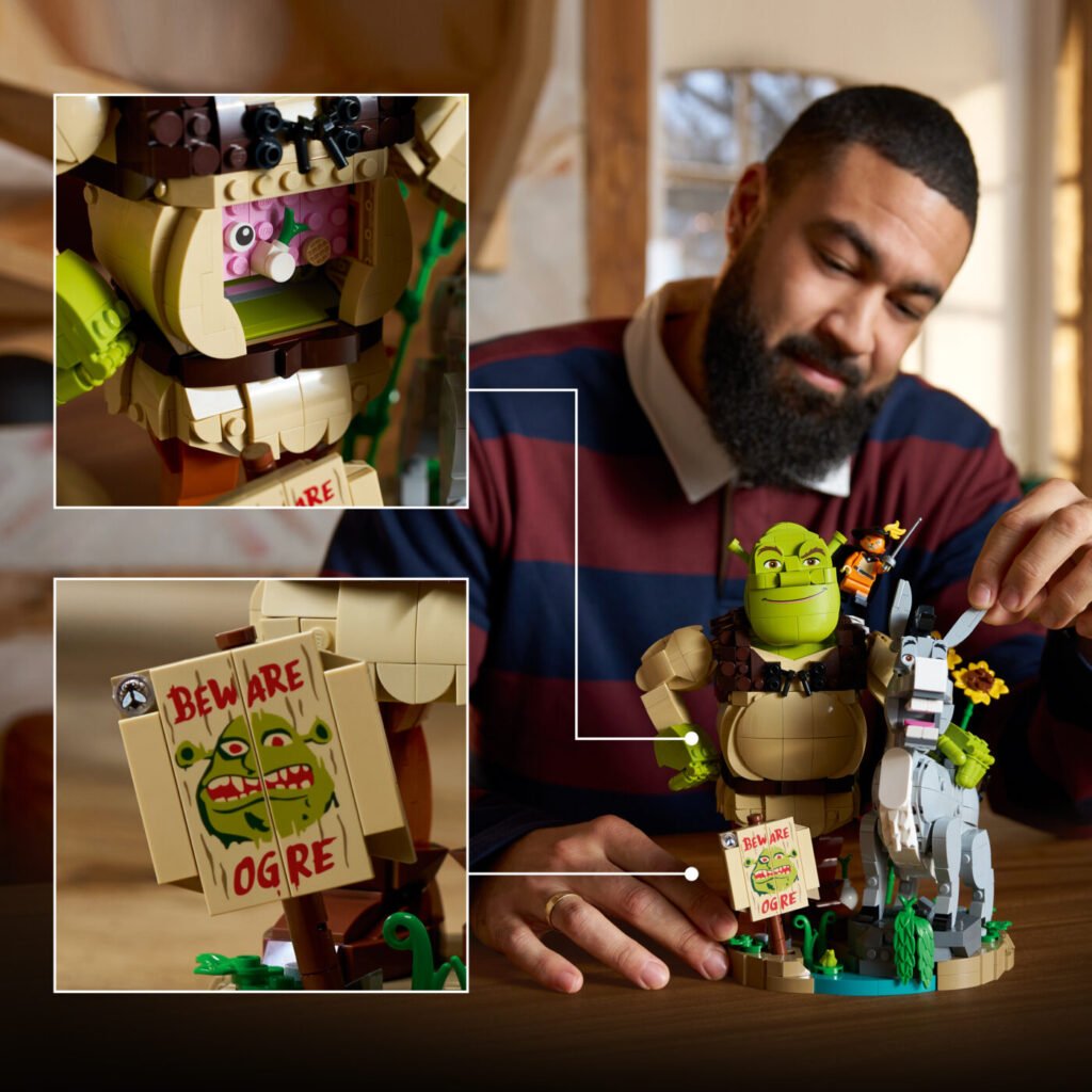 Shrek y Burro de LEGO