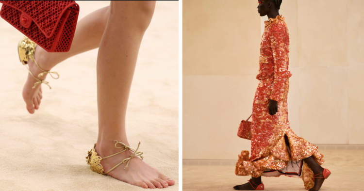 Chanel lanza zapatos que solo cubren el talon