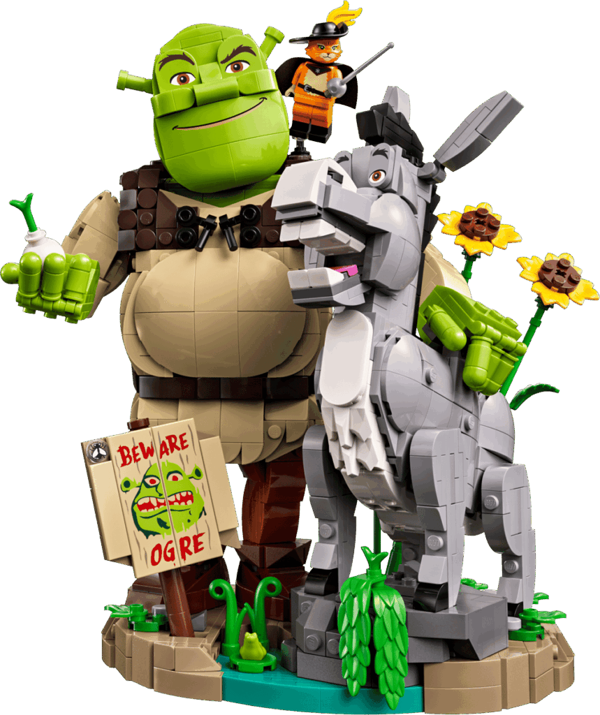 Cómo luce el set de Shrek de LEGO