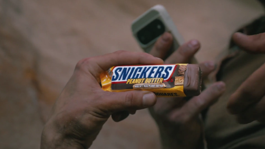 Campaña de Snickers sobre el hambre.