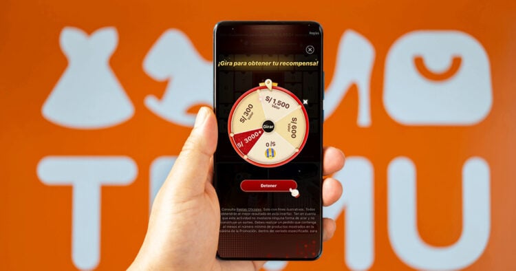 ¿Son reales las ruletas de Temu?: La estrategia de marketing detrás de la empresa