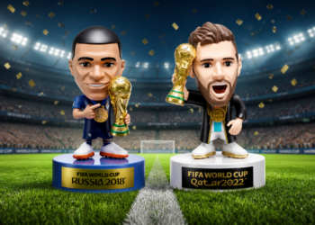Zuru lanza figuras coleccionables del Mundial que se revenden por más de US$1.000