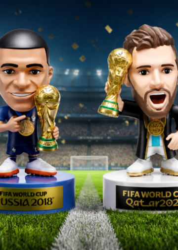 Zuru lanza figuras coleccionables del Mundial que se revenden por más de US$1.000