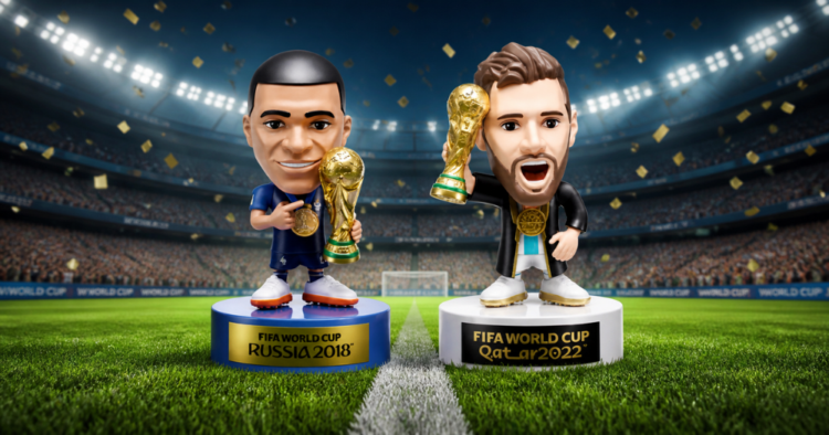 Zuru lanza figuras coleccionables del Mundial que se revenden por más de US$1.000