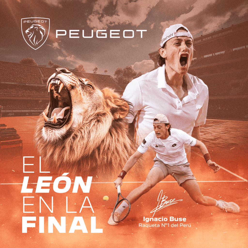 ¡Ignacio Buse clasifica a la final! Tenista hace historia en el ATP 500 de Hamburgo junto a Peugeot 2 Ignacio Buse clasifica a la final del ATP 500 de Hamburgo.