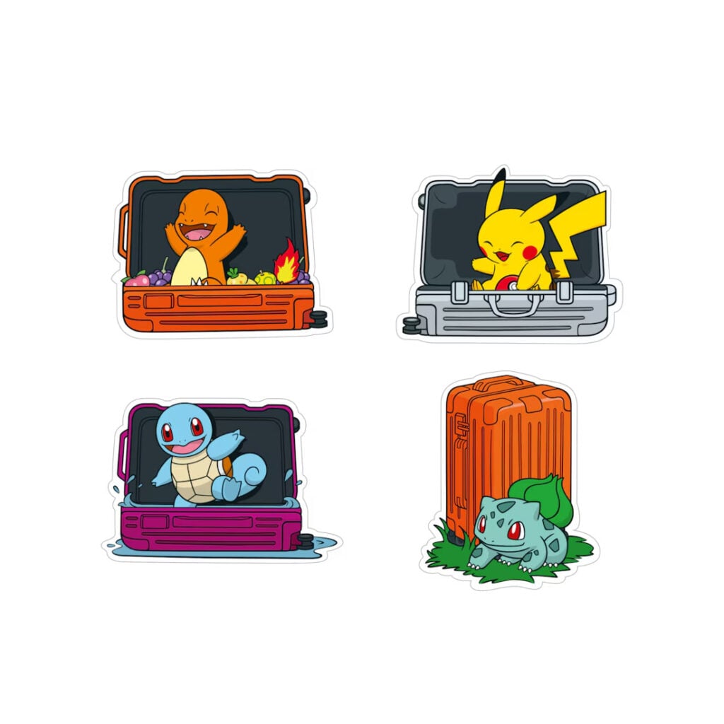 Pokémon x RIMOWA: así luce la colección accesorios para maletas inspirados en la franquicia 2 177996953784