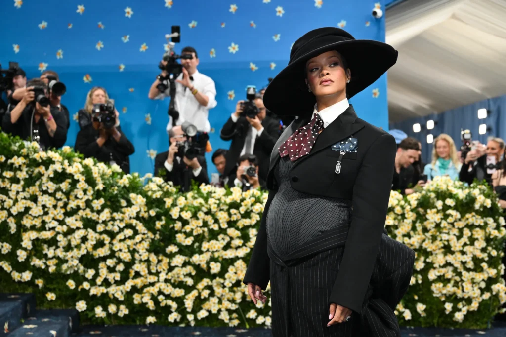 Rihanna en la Met Gala 2025.