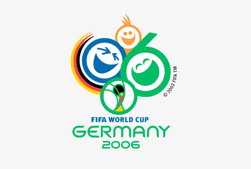 La evolución de los logos de la Copa Mundial de la FIFA a lo largo de la historia 22 Alemania 2006