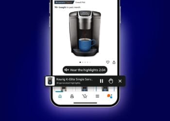 Amazon integra una función con IA que permite escuchar audios con información de los productos en su ecommerce