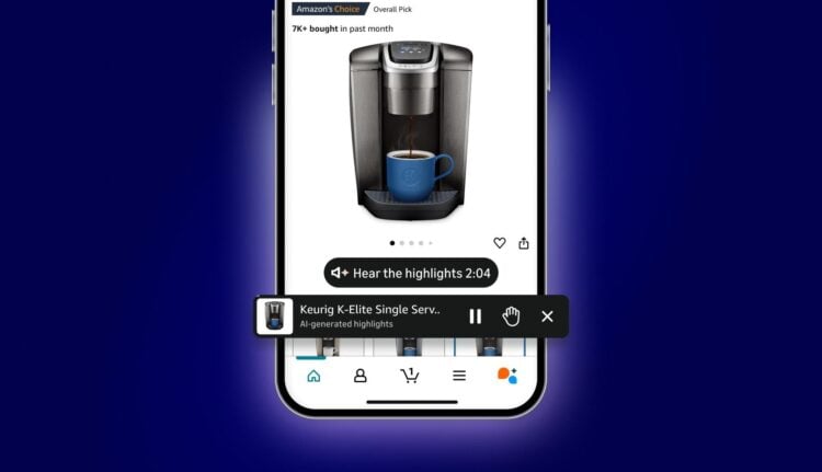 Amazon integra una función con IA que permite escuchar audios con información de los productos en su ecommerce