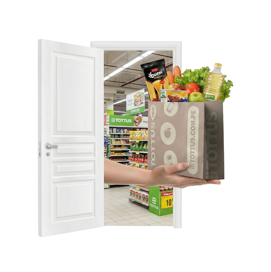 Tottus refuerza su ecommerce con una promesa clara: comprar rápido y sin fricciones 5 COMPRA PUERTA 1