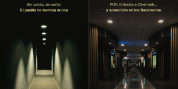 Cinemark convierte sus pasillos vacíos en una experiencia inspirada en “Backrooms” 2 Cinemark convierte sus pasillos vacíos en una experiencia inspirada en “Backrooms”