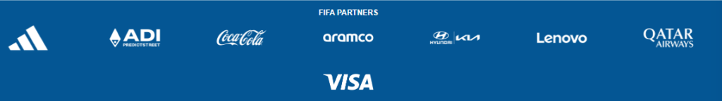 Socios de la FIFA en el Mundial 2026.