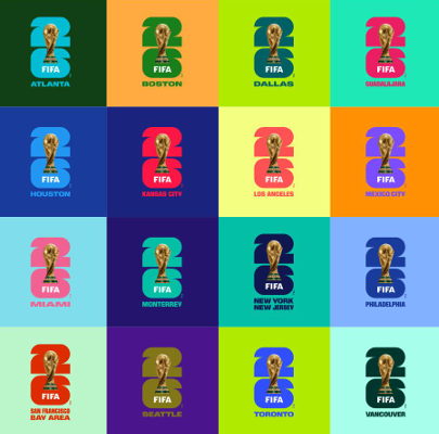 La evolución de los logos de la Copa Mundial de la FIFA a lo largo de la historia 3 Evolución de los logos del Mundial.
