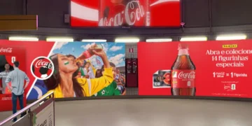 Coca-Cola lanza una máquina que transforma fotos en figuritas del álbum del Mundial 2 Coca-Cola - máquina que genera figuras del mundial personalizadas