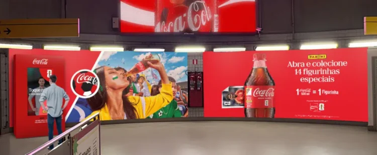 Coca-Cola lanza una máquina que transforma fotos en figuritas del álbum del Mundial 1 Coca-Cola - máquina que genera figuras del mundial personalizadas