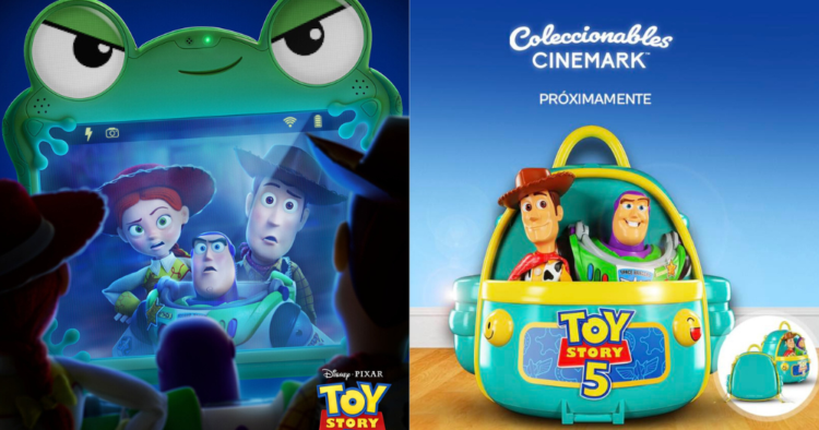 Cinemark Perú lanza palomera con forma de mochila por el estreno de “Toy Story 5” 1 Cinemark Perú lanza palomera con apariencia de mochila infantil por el estreno de Toy Story 5