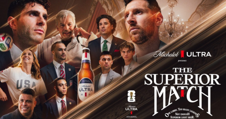 Michelob ULTRA reúne a Messi, Christian Pulisic y Memo Ochoa en campaña mundialista