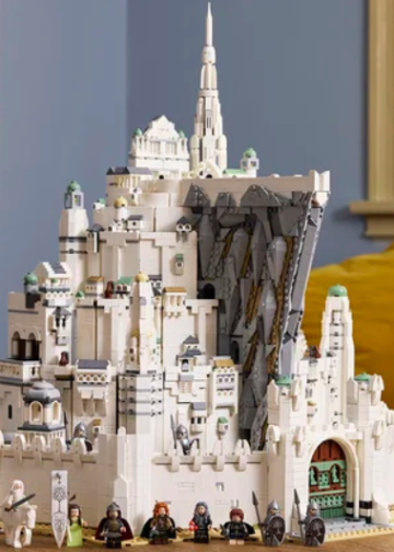 MercadoNegro 35 LEGO lanza un set de Minas Tirith por el 25 aniversario de "El Señor de los Anillos"
