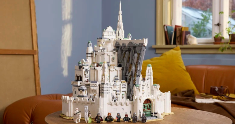 LEGO lanza un set de Minas Tirith por el 25 aniversario de "El Señor de los Anillos"