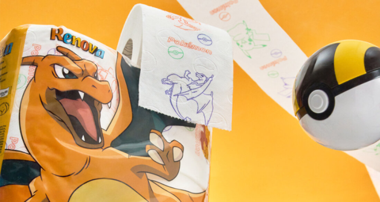 Renova lanza papel higiénico de Pokémon con 79 diseños coleccionables 1 Renova lanza papel higiénico de Pokémon con 79 diseños coleccionables