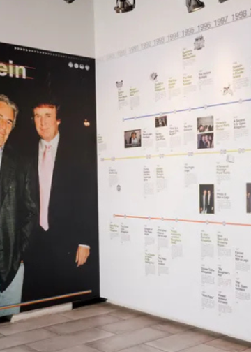 MercadoNegro 24 "Epstein Files": exhibición en Nueva York imprime 3,5 millones de documentos del caso Jeffrey Epstein