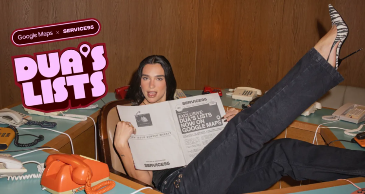 "Dua's Lists": Google Maps y Dua Lipa lanzan guías de viaje con recomendaciones personales 1 "Dua's Lists": Google Maps y Dua Lipa lanzan guías de viaje con recomendaciones personales