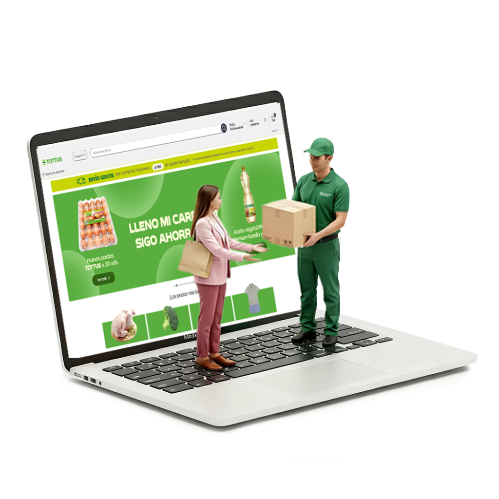 Tottus refuerza su ecommerce con una promesa clara: comprar rápido y sin fricciones 3 ENTREGA LAPTOP