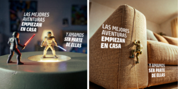 Esta propuesta visual de Sodimac dice que las mejores aventuras surgen desde el ingenio infantil