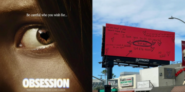 La campaña de “Obsession” convirtió un billboard en una experiencia de terror interactiva 3 La campaña de “Obsession” convirtió un billboard en una experiencia de terror interactiva