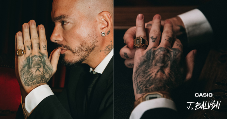J Balvin y Casio lanzan una nueva versión del icónico reloj anular de la marca
