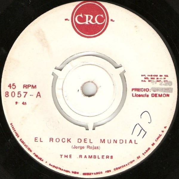 Mundial 2026: estas son las canciones oficiales que ya presentó la FIFA 3 El Rock del Mundial by The Ramblers Chile vinyl