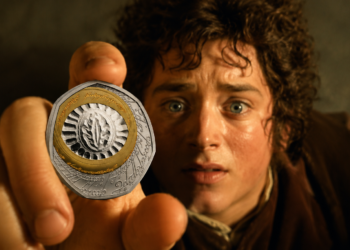 MercadoNegro 17 Reino Unido lanza monedas de "El Señor de los Anillos" con inscripciones en lengua élfica