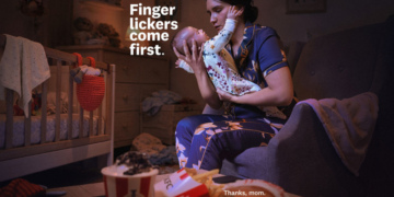 KFC Campana visual por el Dia del Padre
